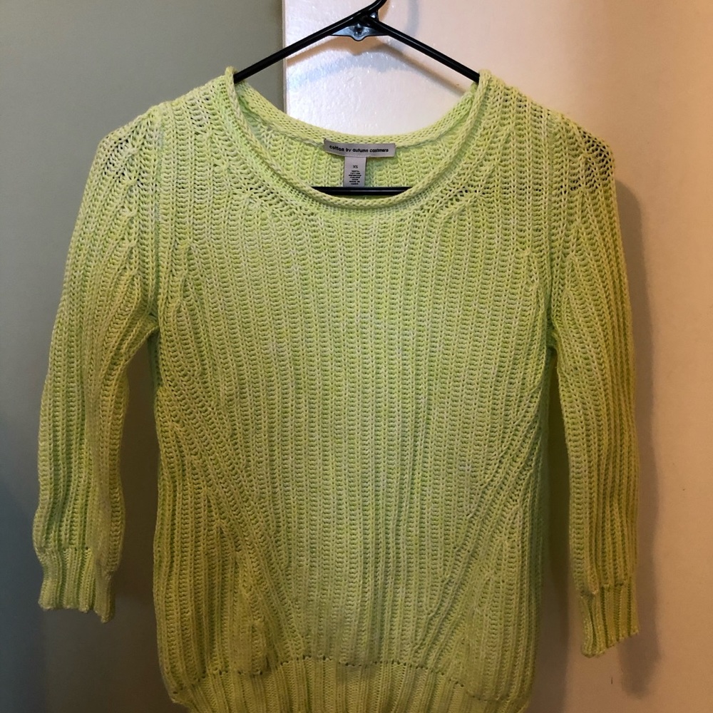 Cotton by Autumn Cashmere lightweight sweater